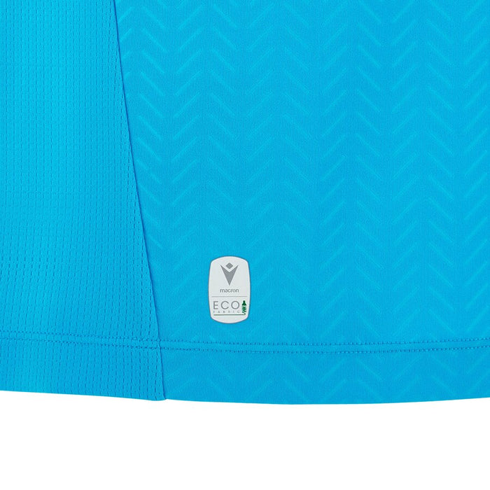 Macron Referee Shirt Ponnet Eco - Neon Blue - Short Sleeves