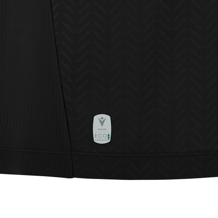 Macron Referee Shirt Ponnet Eco - Black - Long Sleeves