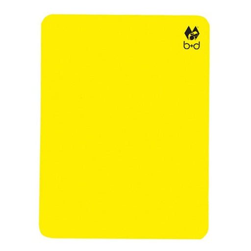 b+d Gele Kaart Neon FIFA Formaat 7,5 x 10,5 cm | €1,00 | b+d | Kaarten en notitiemateriaal | | | Scheidsrechters.nl